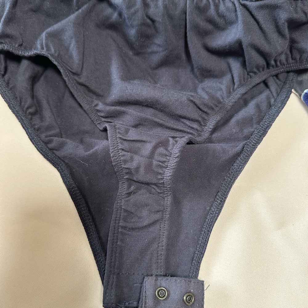 Band of Gypsies Black Ruffled Flutter Sleeve Bodysuit - Picture 8 of 14